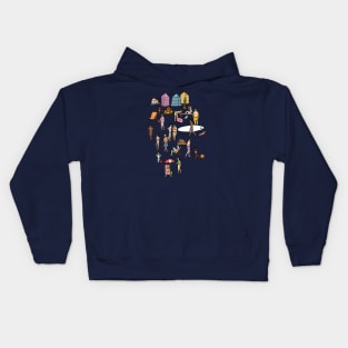 Beach Day Kids Hoodie